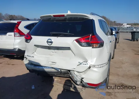 2018 Nissan Rogue Sv из США, поврежденный, VIN KNMAT2MV0JP513819